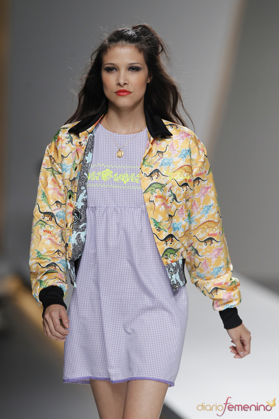 Maria ke Fisherman y sus looks colegiales en Cibeles fashion Week Maria ke Fisherman y sus looks colegiales en Cibeles fashion Week