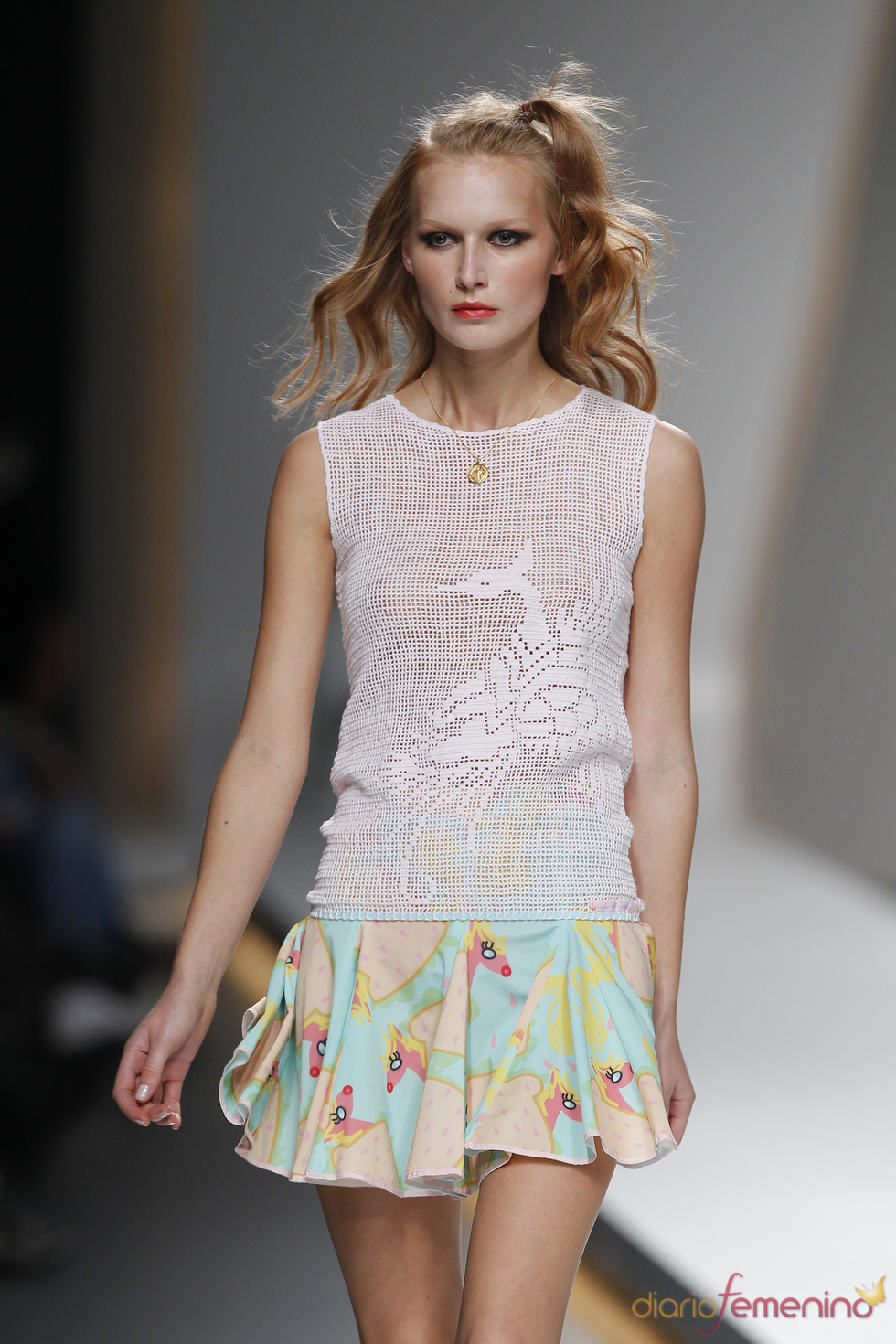 Maria ke Fisherman apuesta por las faldas en Cibeles Maria ke Fisherman apuesta por las faldas en Cibeles