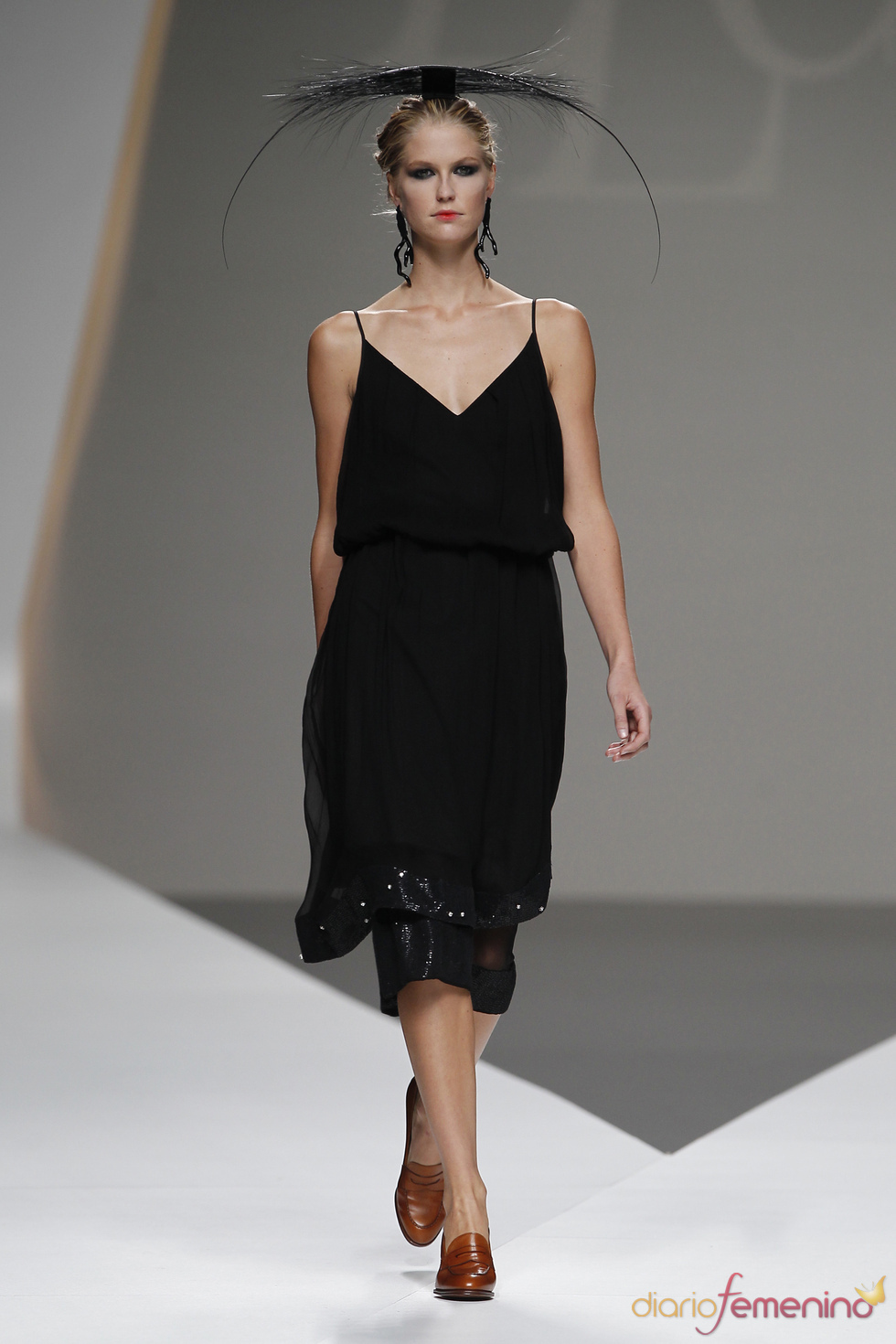 Lluis Corujo apuesta por el negro en la Madrid Fashion Week