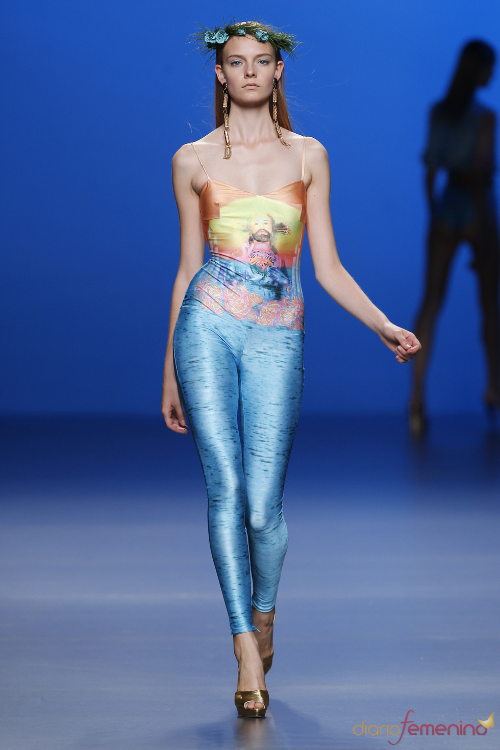 Mono entallado de María Escoté en la Madrid Fashion Week