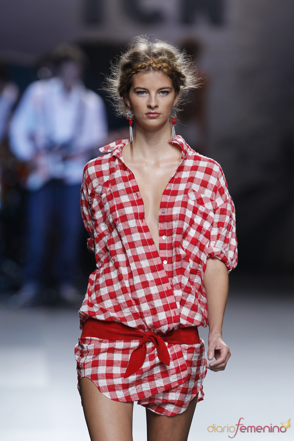 Camisas de cuadros para ir a la playa en la primavera verano de 2011