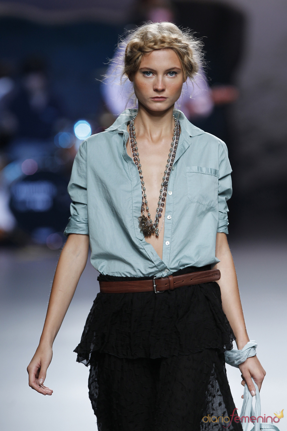 Sutiles transparencias de TCN en la Madrid Fashion Week