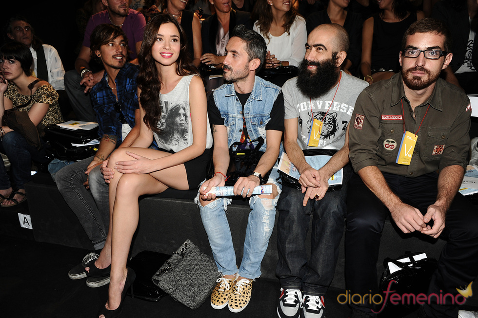 Dafne Fernández y Carlos Díez en la Cibeles Madrid Fashion Week