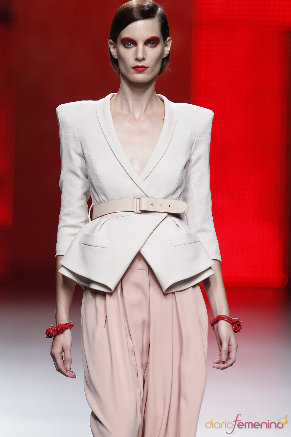 Ana Locking en la Pasarela Cibeles