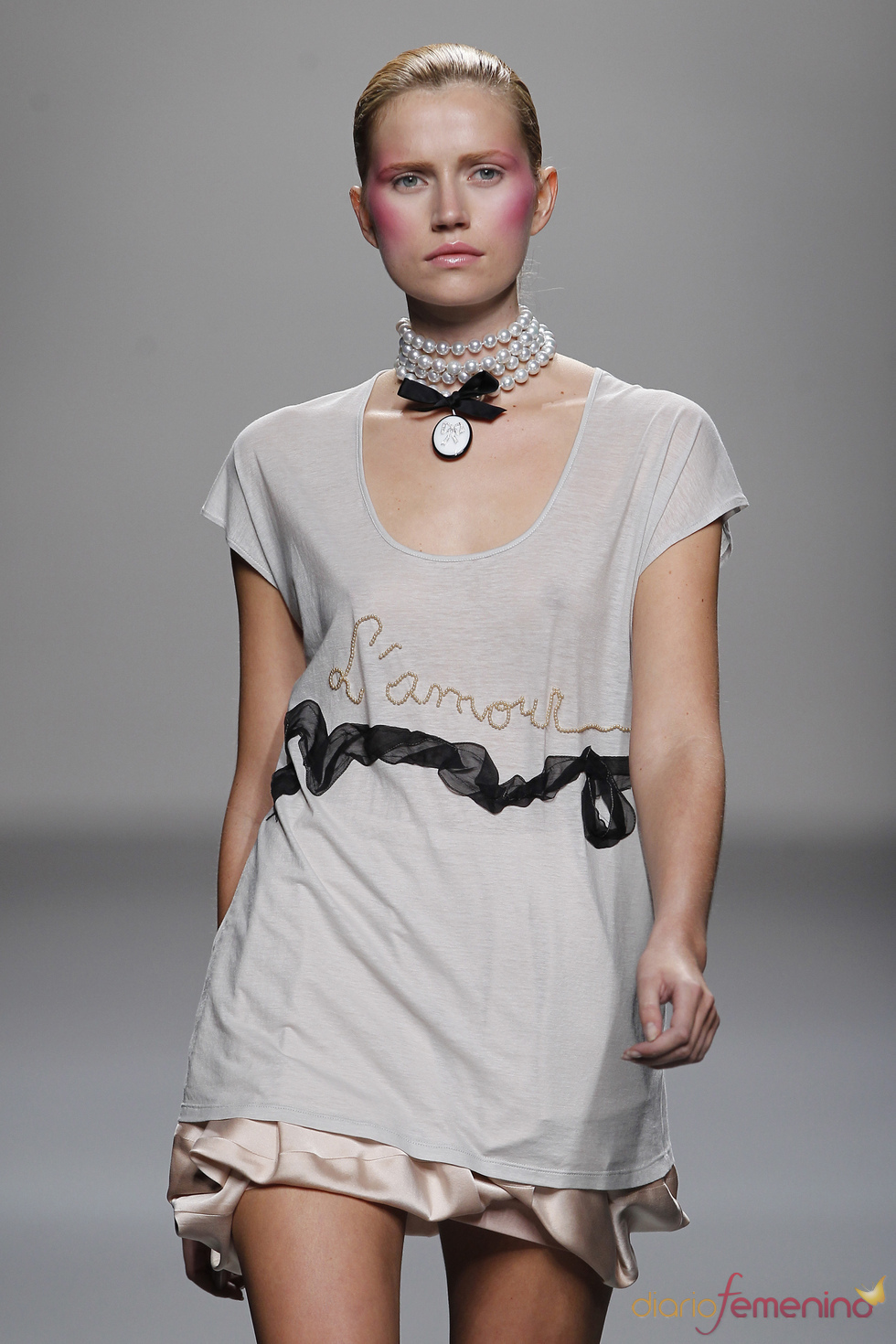 Lydia Delgado presenta su colección primavera-verano 2011 en Cibeless