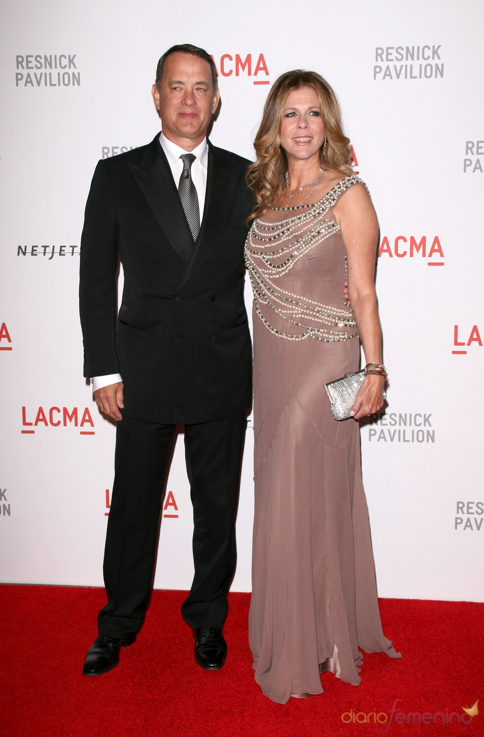 Tom Hanks y Rita Wilson en la gala LACMA