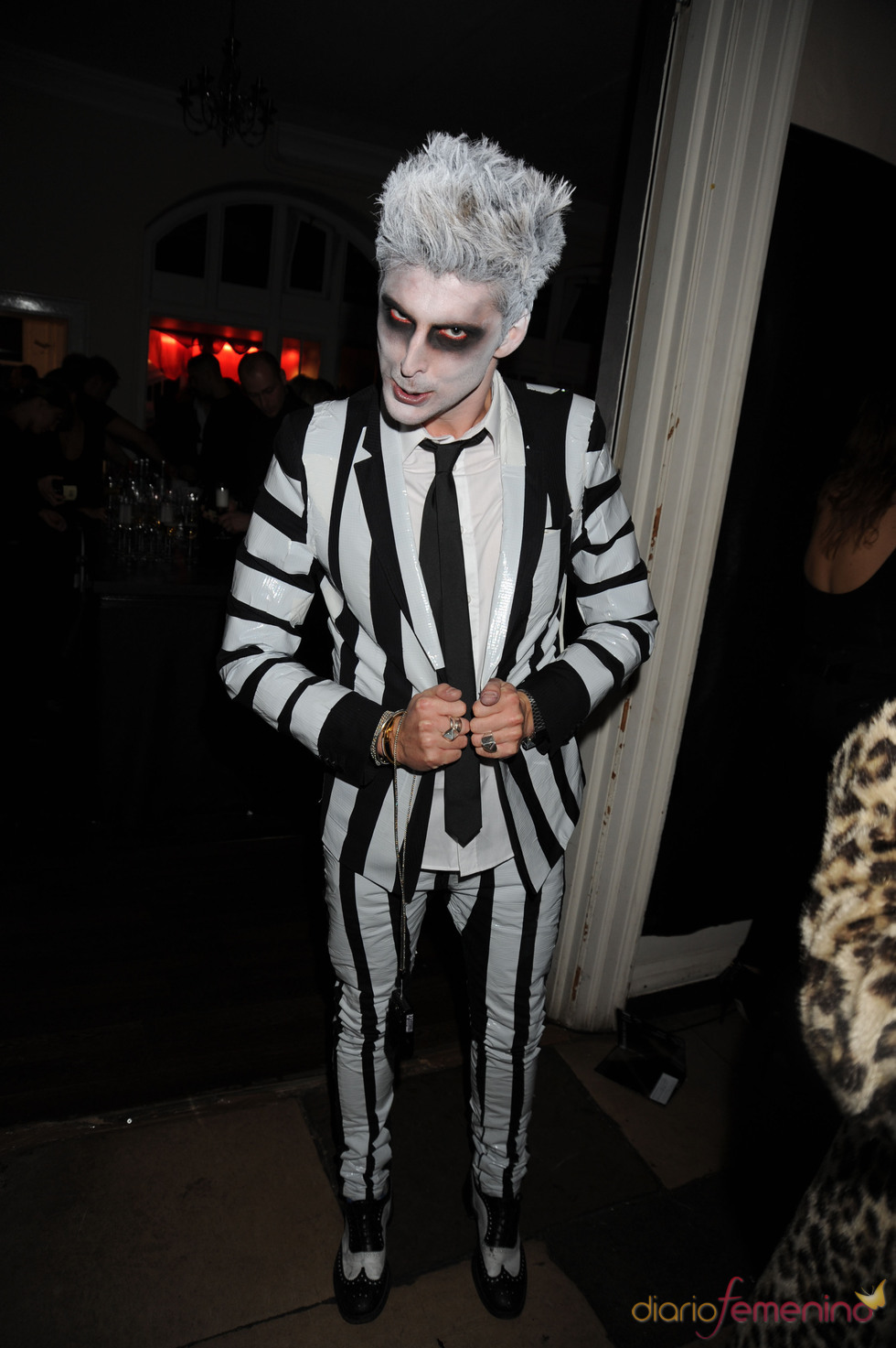 El diseñador Henry Holland en Halloween