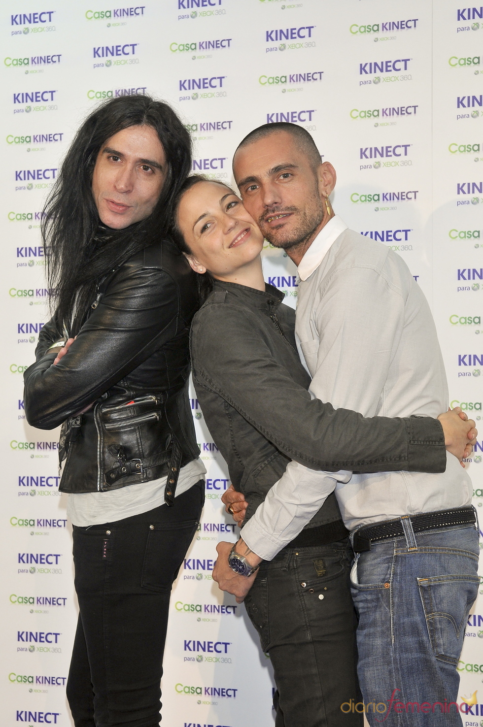 Mario Vaquerizo, Leonor Walting y David Delfín