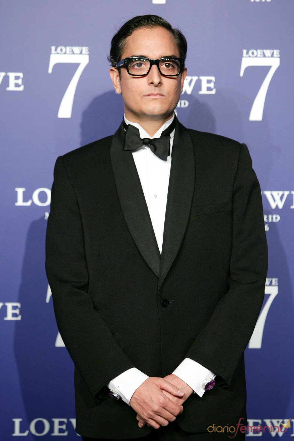 Jousi en la presentación de la fragancia 7 de Loewe Madrid