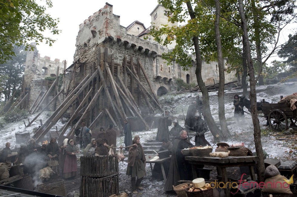 El palacio de Waleran en 'Los pilares de la Tierra'
