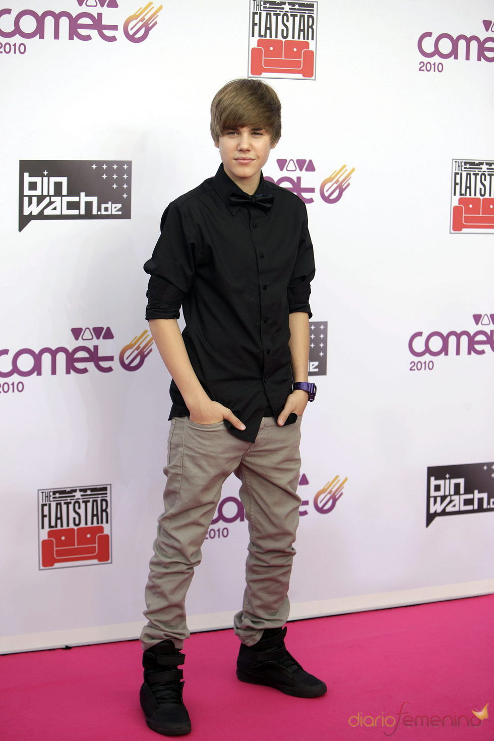 Justin Bieber, presentador de la retransmisión on line de los Premios MTV europeos