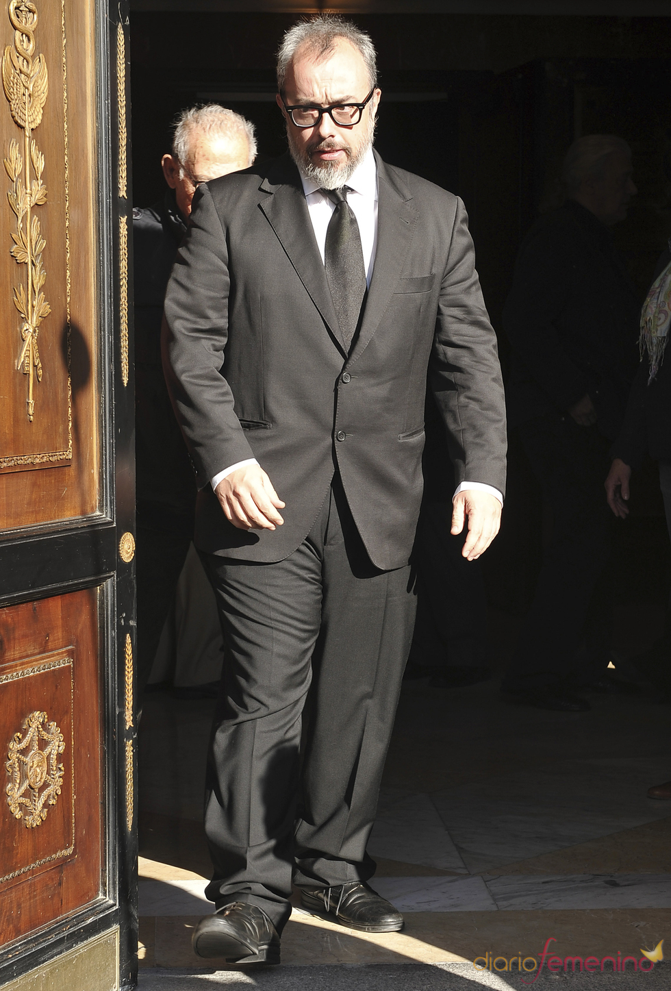 Álex de la Iglesia da el último adiós a Manuel Alexandre