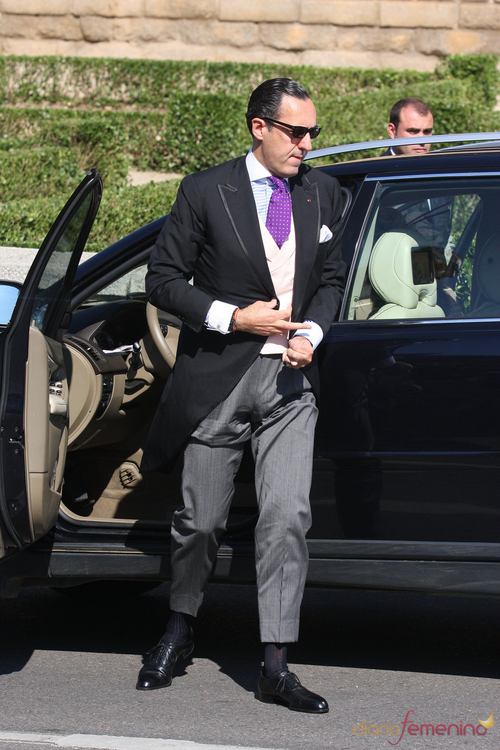 Jaime de Marichalar en la boda del Duque de Feria