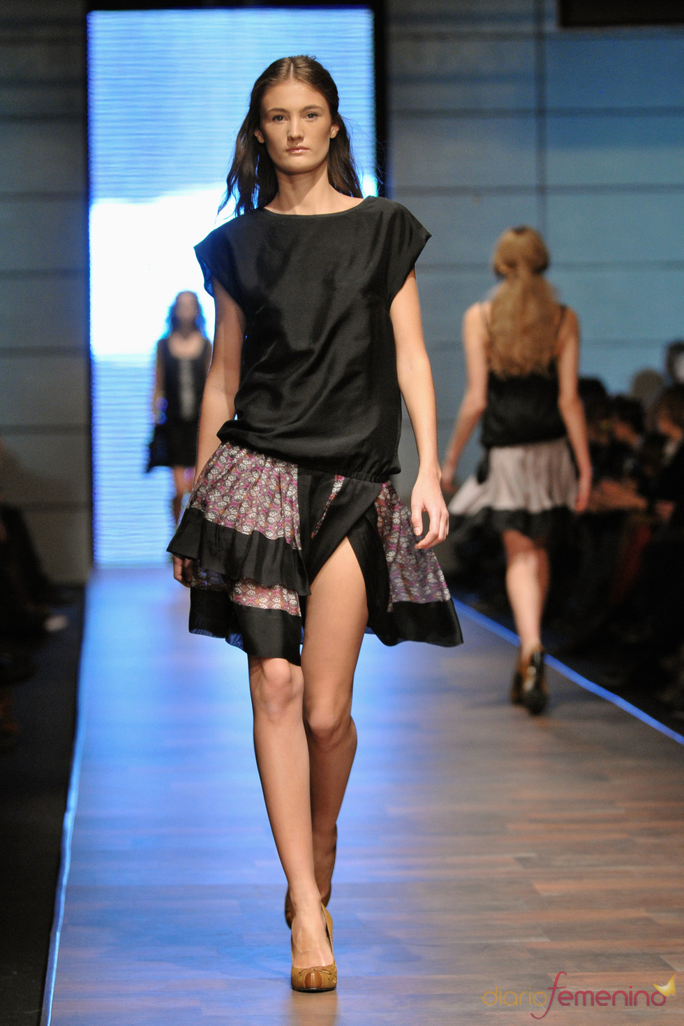 Vestido dos piezas de Langner en la Poland Fashion Week