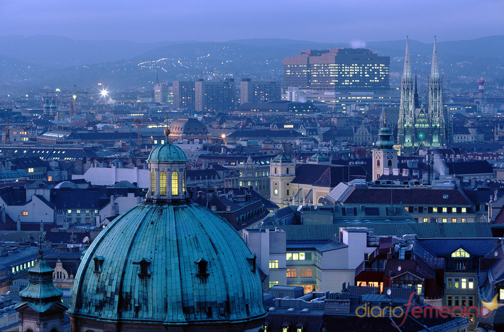 Vista de la ciudad de Viena