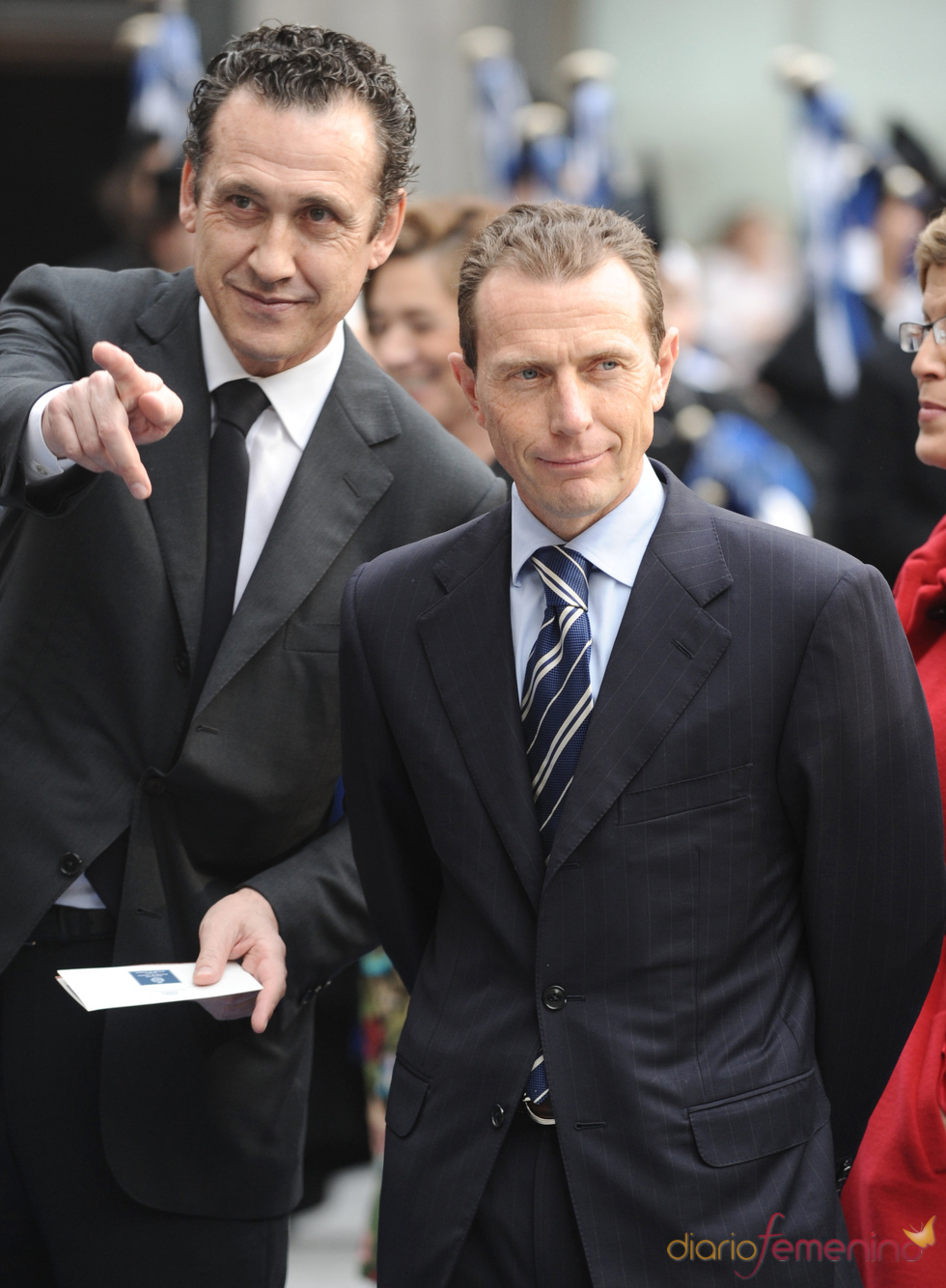 Jorge Valdano y Emilio Butragueño en los premios Príncipe de Asturias 2010