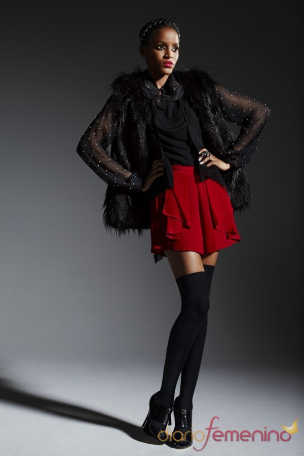 Look glamuroso de TopShop para navidad