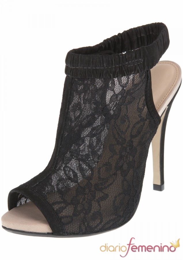 Zapato estilo botín de encaje, TopShop