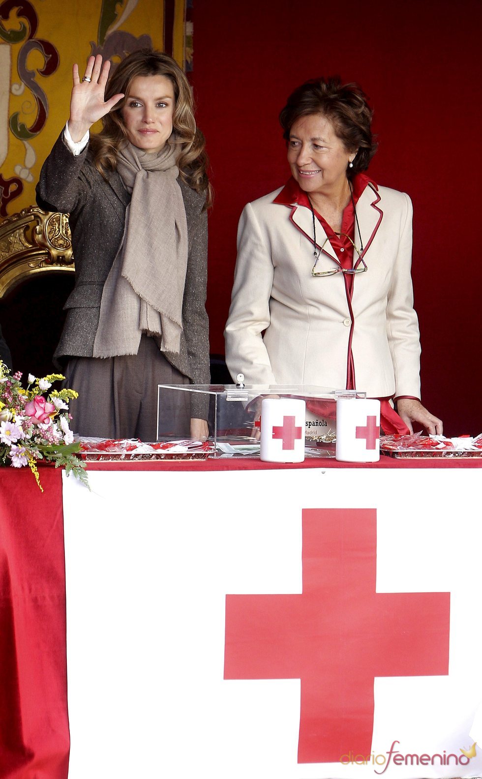 Doña Letizia en el Día de la Cruz Roja