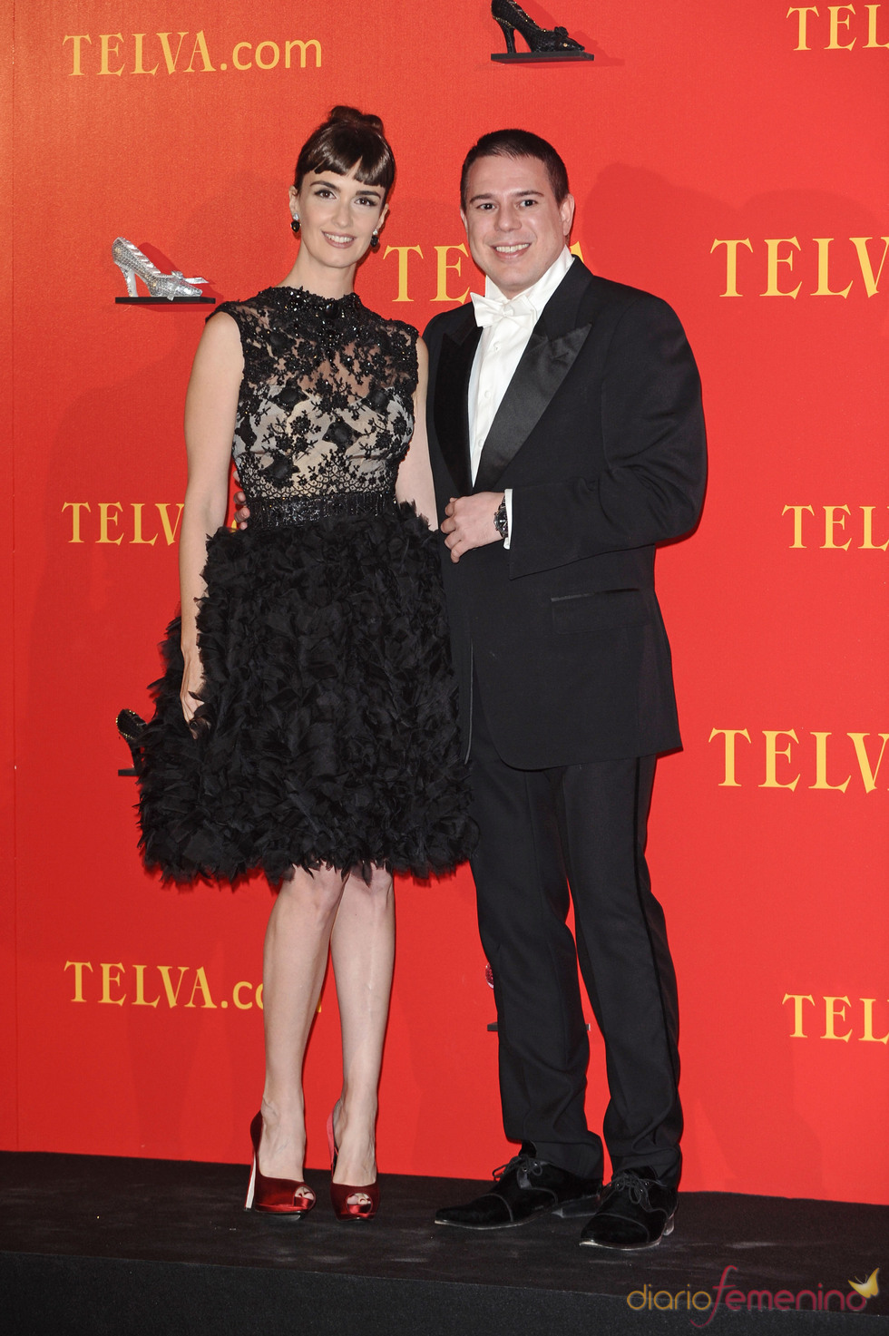 Paz Vega y Hanibal Laguna posan juntos