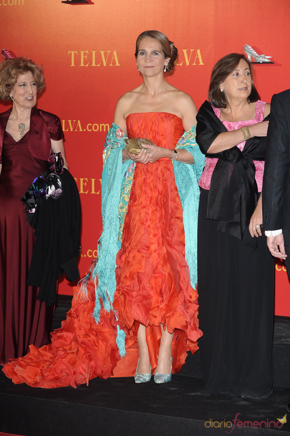 La Infanta Elena en los Premios Telva 2010