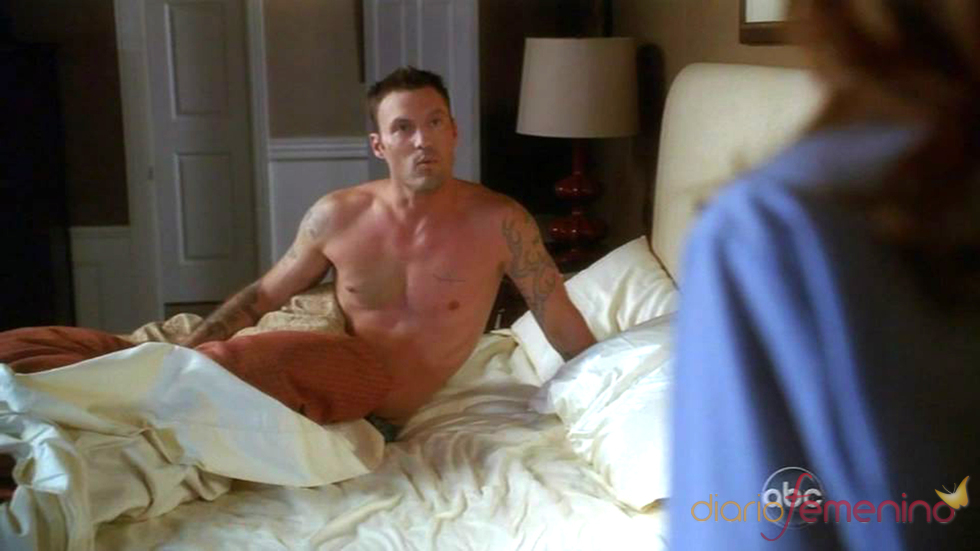 Brian Austin Green al desnudo en 'Mujeres desesperadas'. 