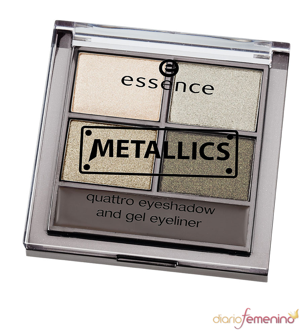 sombra de ojos quattro con gel eyeliner de Essence