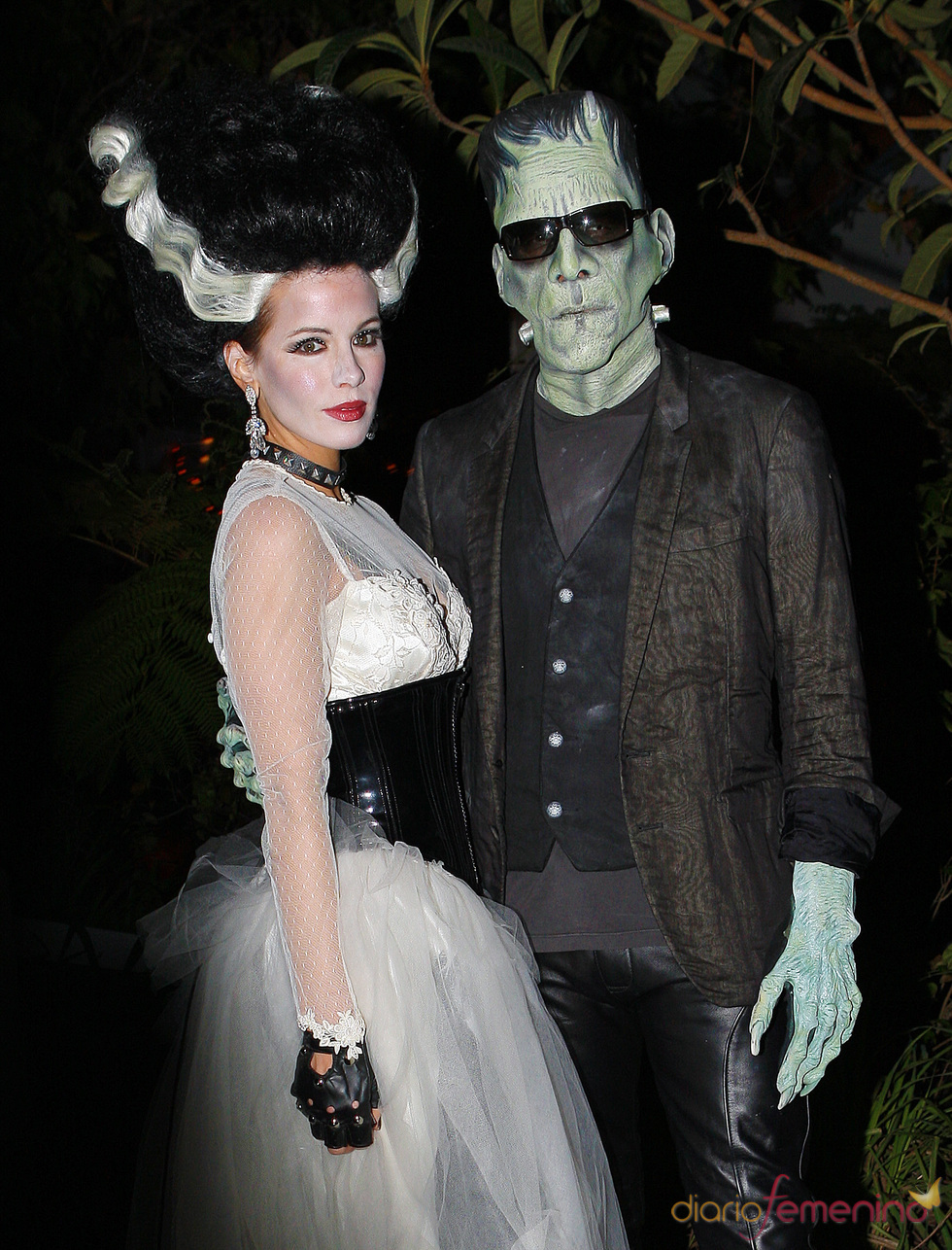 Kate Beckinsale y Lens Wiseman en Halloween