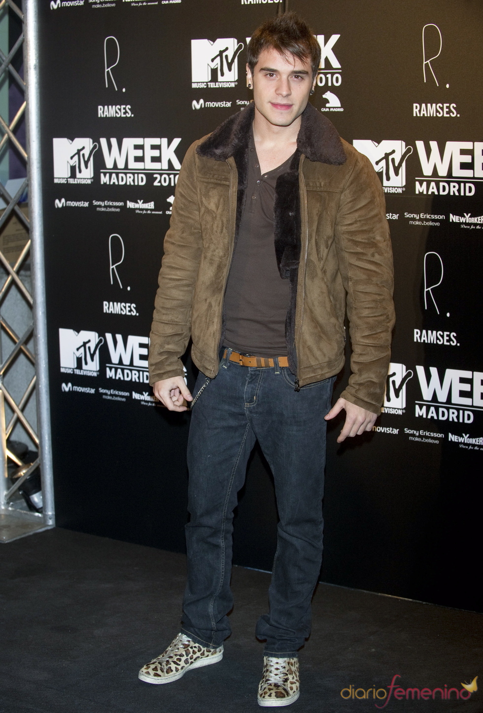 Adrián Rodríguez en la fiesta de la MTV 2010