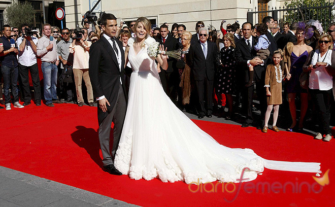 La boda José María Manzanares hijo y Rocío Escalona