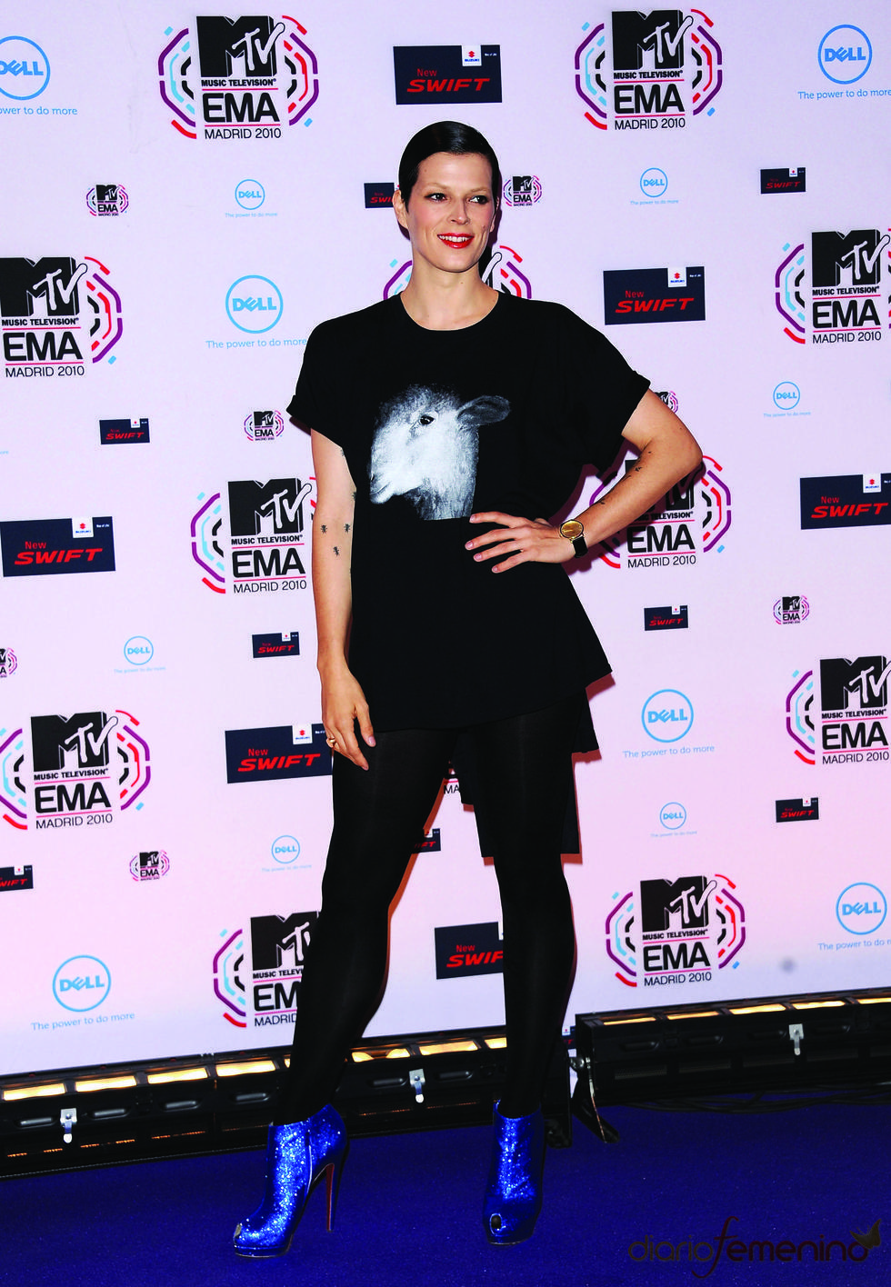 Bimba Bosé en los MTV Europe Music Awards