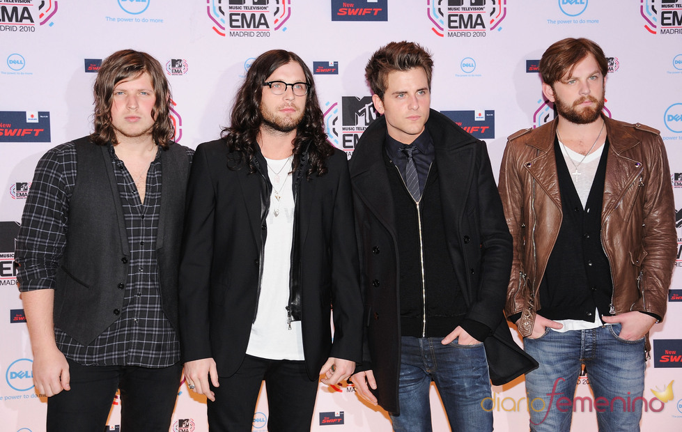 Kings of Leon en los premios MTV europeos