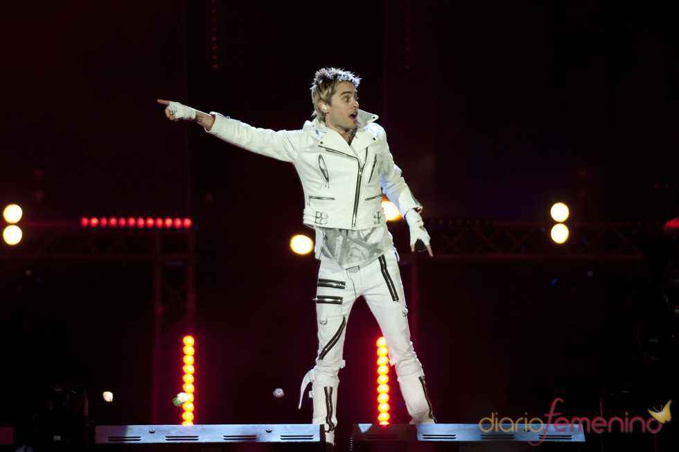 Jared Leto entregado al público en el MTV Day