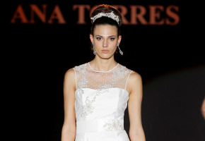 Ana Torres en Cibeles Madrid Novias 2010