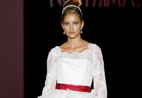 Vestidos de Novissima en Cibeles Novias 2010