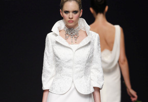 Colección de novia de Elio Berhanyer en Cibeles