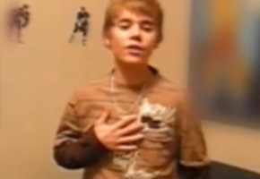 Justin Bieber de pequeño