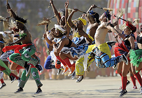 Las mejores imágenes de la Ceremonia de Apertura del Mundial 2010