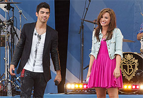 Concierto de Demi Lovato y los Jonas Brothers en Nueva York