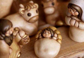 Adornos para el pesebre en la Navidad 2012, de THUN