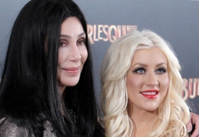 Cher y Christina Aguilera presentan 'Burlesque' en Madrid