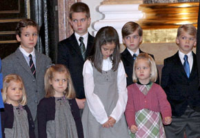 La Familia Real homenajea a la madre del Rey