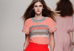 Desfile de Ailanto en la pasarela Cibeles 2011