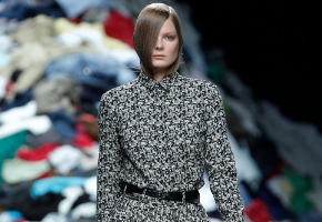 Desfile de David Delfín en la pasarela Cibeles 2011