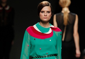 Desfile de Miguel Palacio en Cibeles 2011