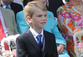 La Familia Real en la primera comunión de Miguel Urdangarín