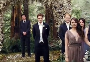 Imágenes de la boda de Kristen Stewart y Robert Pattinson en 'Amanecer'