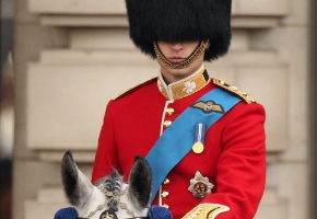 El cumpleaños oficial de la reina Isabel II durante el 'Trooping the Colour' 2011