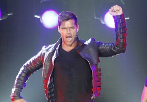 Concierto de Ricky Martin en el Palacio de los Deportes de Madrid