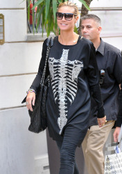 Heidi Klum, loca por sus huesos